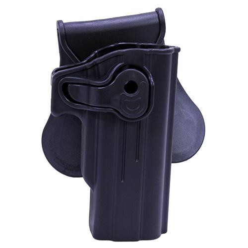 Bulldog Cases Rapid Release Polymer Holster HiPoint 40/45,, Black, Right Hand