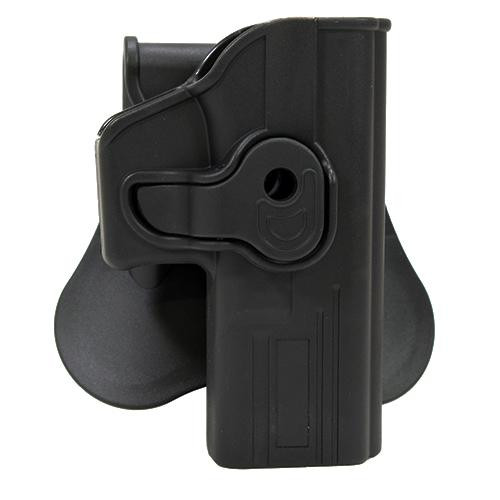 Bulldog Cases Rapid Release Polymer Holster Glock 19, Black, Right Hand