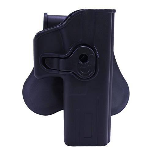 Bulldog Cases Rapid Release Polymer Holster Glock 21, Black, Right Hand