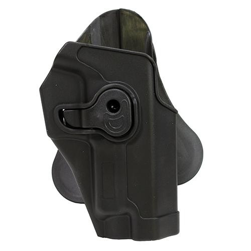 Bulldog Cases Rapid Release Polymer Holster Sig Sauer 220, Black, Right Hand