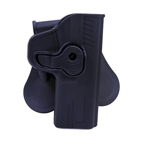 Bulldog Cases Rapid Release Polymer Holster Smith & Wesson M&P, Black, Right Hand