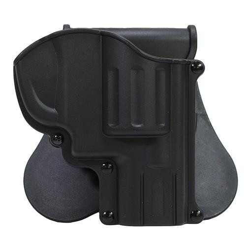 Bulldog Cases Rapid Release Polymer Holster Smith & Wesson J Frame, Black, Right Hand