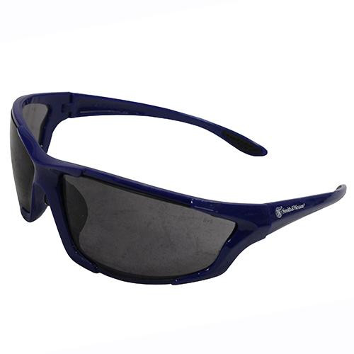 Smith & Wesson Accessories Major Shooting Glasses Blue Frame, Smoke Lens