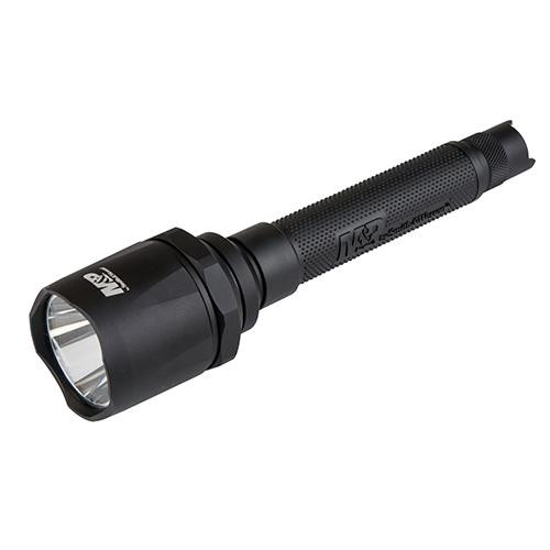 Smith & Wesson Accessories Delta Force Flashlight FS-10, LED with 4 CR123A Batteries Aluminum Black
