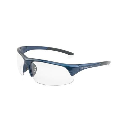 Smith & Wesson Accessories Corporal Shooting Glasses Blue Frame, Clear Lens