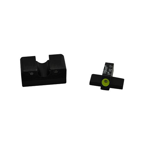 Trijicon HD XR Night Sight Set Springfield Armory XD-S Series, Yellow Front Outline Lamp