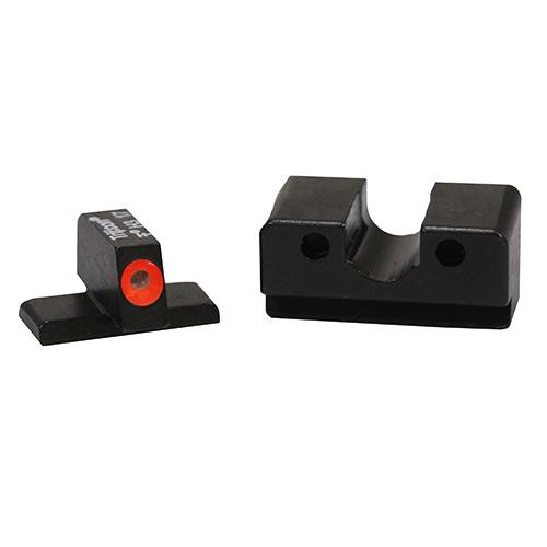 Trijicon HD XR Night Sight Set Springfield Armory XD-S Series, Orange Front Outline Lamp