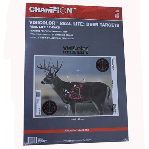 Champion Traps and Targets VisiShot Targets Real Life Deer