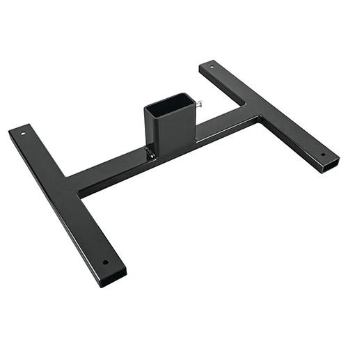 Champion Traps and Targets 2x4 Mass Steel Target Stand Base, Black
