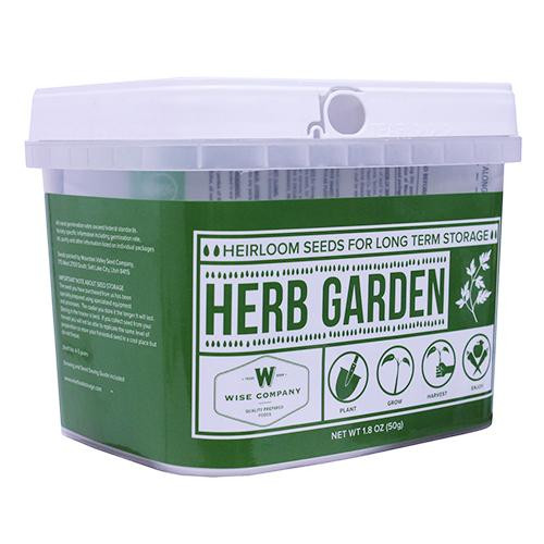Wise Foods Herb Garden Heirloom Seed Bucket