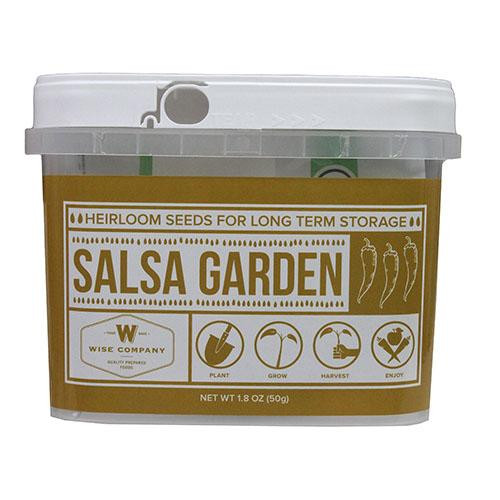 Wise Foods Salsa Heirloom Seed Bucket