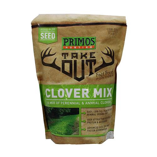 Primos Take Out Clover Blend Food Plot Seed, 5 lb Bag