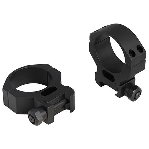 Tasco Tactical Picatinny-Style Ring 34mm, Medium, 4 Screw, Matte Black, Clam Package