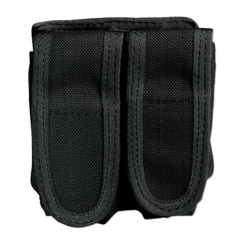 Uncle Mikes Double Magazine Pouch, 37mm/40mm, Black
