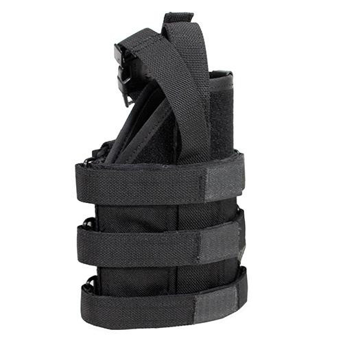 Uncle Mikes Universal Holster with MOLLE System, Black