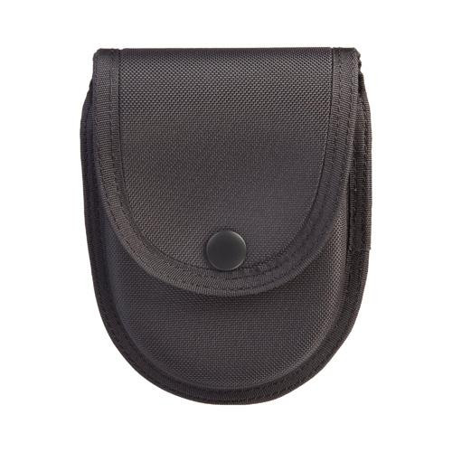 Uncle Mikes Sentinel Double Handcuff Case, Black Molded Nylon