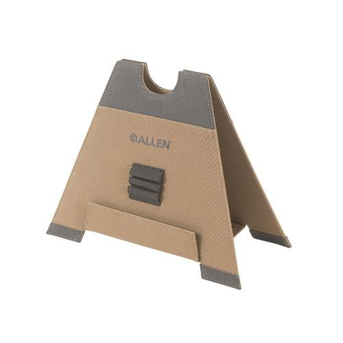 Allen Cases Alpha-Lite Folding Gun Rest (8") Large, Brown
