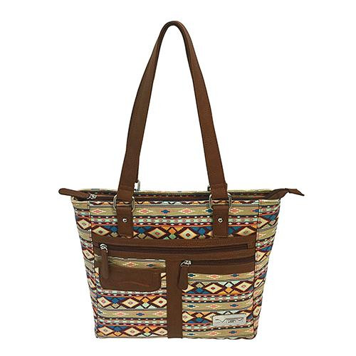 NcStar VISM Concealed Carry Printed Tote Brown