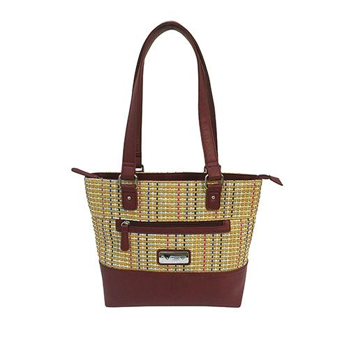 NcStar VISM Concealed Carry Woven Tote Burgundy