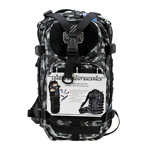 G Outdoors Tactical Range Backpack Loaded, Medium, Black