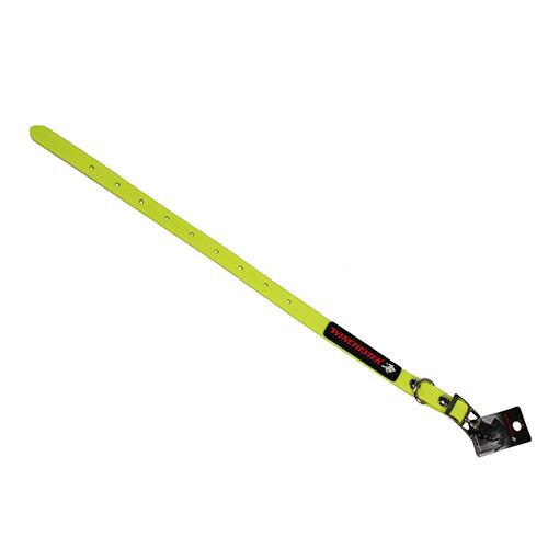 Winchester Sporting Dog WSP Textured Coated Collar 13" Length, 1" Width, Yellow