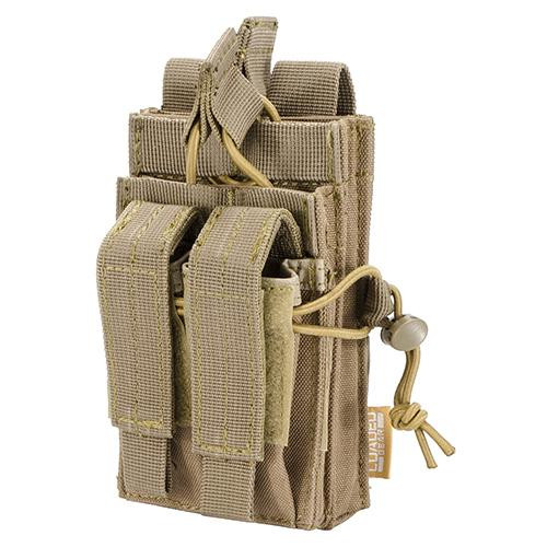 Barska Optics Single Rifle/Pistol Magazine Pouch CX-950, Dark Earth