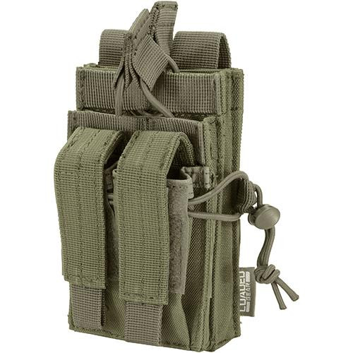 Barska Optics Single Rifle/Pistol Magazine Pouch CX-950, Olive Drab Green