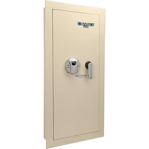 Barska Optics BioMetric Safe Wall, Beige, 0.82 Cubic Feet