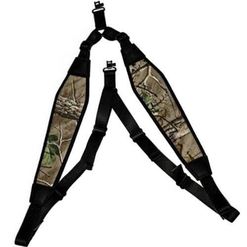 GrovTec US Padded Backpack Sling with Swivels Realtree Xtra Green