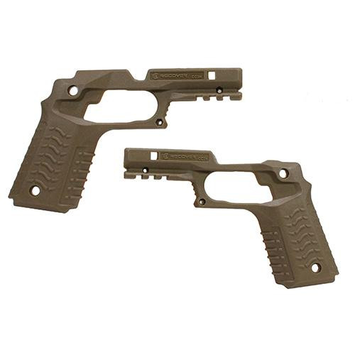 Recover Tactical CC3H Grip and Rail System 1911, Tan