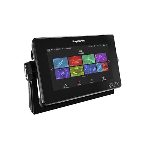 Raymarine Marine Electronics AXIOM 7 DV - 7" MFD with Integrated DownVision, 600W Sonar with CPT-S Transducer