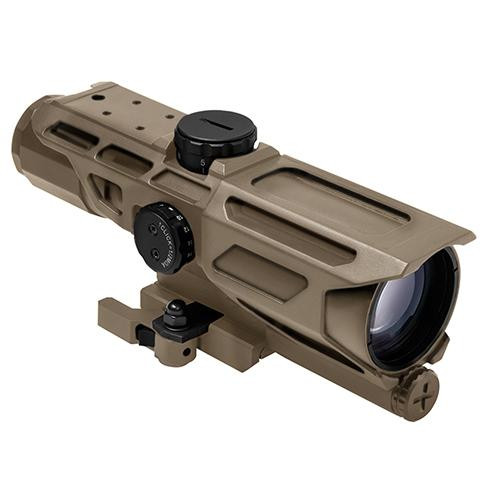 NcStar Mark III Tactical Compact Scope Gen 3, P4 Sniper, Reticle