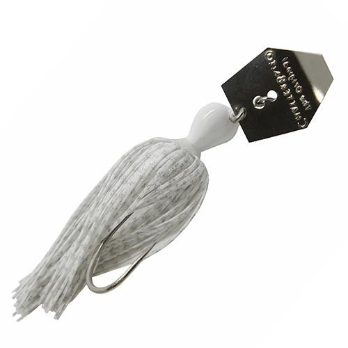 Z-man ChatterBait Original Lures 5/8 oz Weight, 5/0 Hook,  White, Per 1