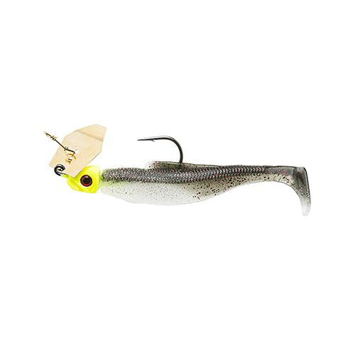 Z-man Diezel ChatterBait 1/4 oz Weight, Redbone, Gold Chartreuse, Package of 1