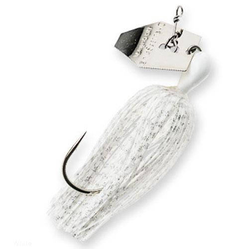 Z-man ChatterBait Elite Lures 1/2 oz Weight, 5/0 Gamakatsu Hook, White, Per 1