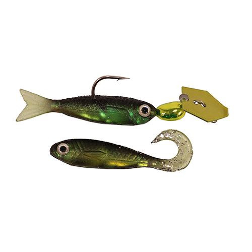 Z-man ChatterBait Flashback Mini Lures 1/8 oz Weight, Chartreuse