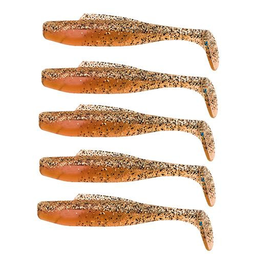 Z-man DieZel MinnowZ Lures 4" Length, New Penny, Package of 5