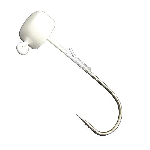 Z-man Finesse Shroomz Hooks 1/6 oz Size, Pearl, Per 5