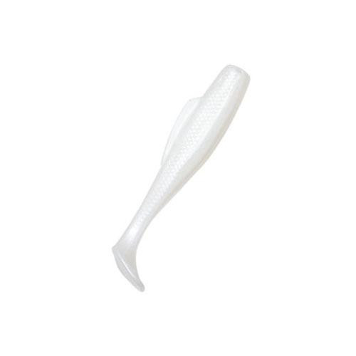 Z-man Minniowz Soft Plastic Lures 3" Length, Pearl, Package of 6