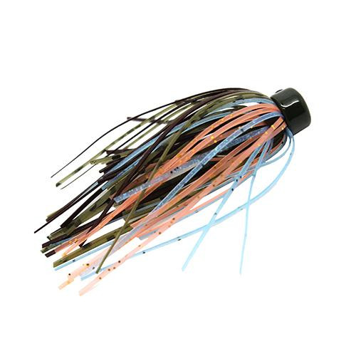 Z-man Finesse Shroomz Micro Jig Lures 1/8 oz Size, Pond Scum, Per 2