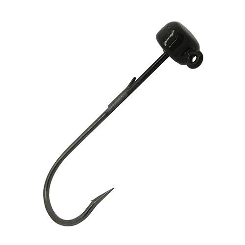 Z-man Power Finesse Shroomz Hooks 1/10 oz Weight, 3/0 Hook, Green Pumpkin, Per 3