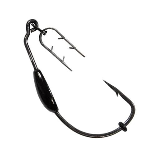 Z-man EZ Keeperz Hook Size 3/0, 3/16 oz, Black, Package of 3