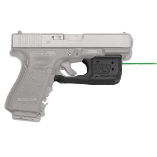 Crimson Trace Laserguard Pro Glock Gen 3 and 4, 17/19/22/35/37/38, Green Laser, Clam Package
