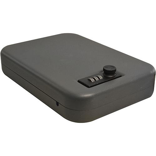 SnapSafe Lockbox Large, Combination Lock, Gray