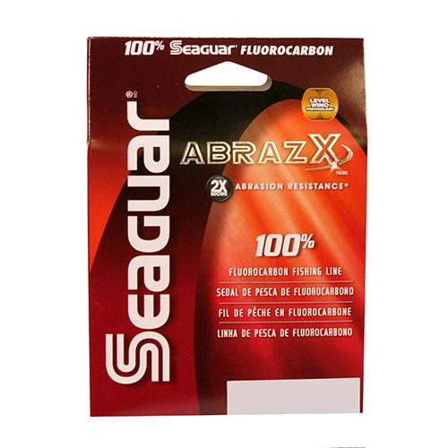 Seaguar AbrazX Freshwater Fluorocarbon Line .007" Diameter, 4 lb Tested, 200Yards, Clear