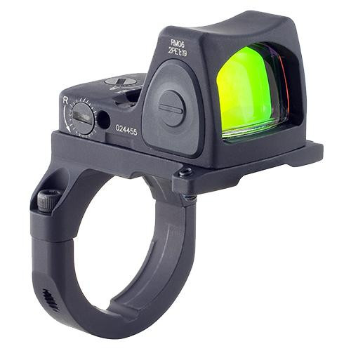 Trijicon RMR Type 2 Adjustable LED Sight 3.25 MOA Red Dot Reticle with RM38 ACOG Mount, Black