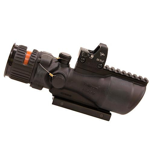Trijicon ACOG 6x48mm Dual Illumination Scope Red Chevron .308 Ball Ret, M1913 Rail, 6.5 MOA RMR Type 2 Sight, TA75 Mount, Blk