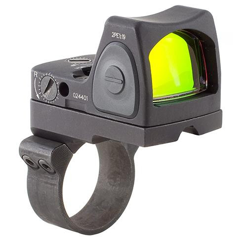 Trijicon RMR Type 2 Adjustable LED Sight 6.5 MOA Red Dot Reticle with RM36 ACOG Mount, Black
