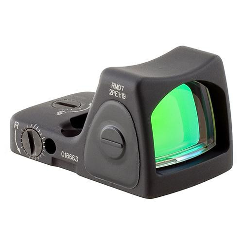 Trijicon RMR Type 2 Adjustable LED Sight 6.5 MOA Red Dot Reticle, Black
