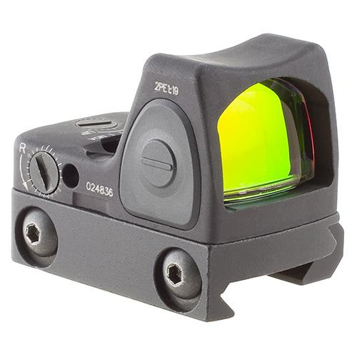 Trijicon RMR Type 2 Adjustable LED Sight 1.0 MOA Red Dot Reticle with RM33 Picatinny Rail Mount, Black